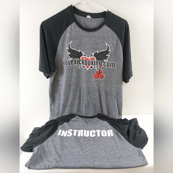 5 PC Lot ILoveKickBoxing Instructor T-Shirts Size SM/MD - Picture 4 of 10